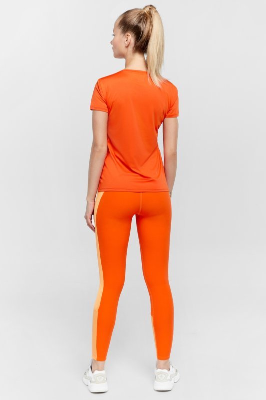 Tricou Sport Seamless — Portocaliu
