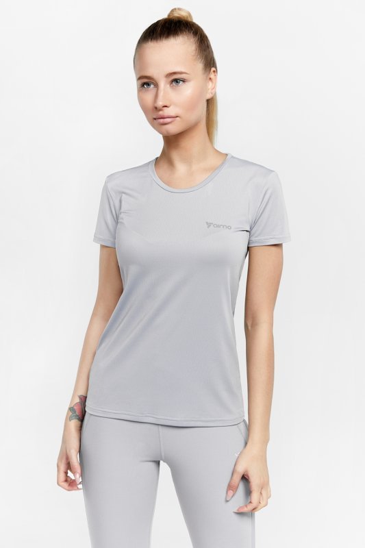 Tricou Sport Seamless — Gri 