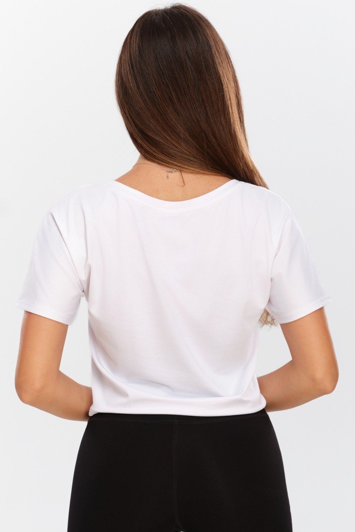 Tricou Sport Crop Relaxed Fit